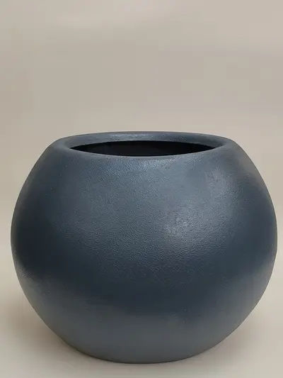 Küre Beton Saksı No 2 Ø48cm Antrasit -  Saksilar - Lalezar Botanik